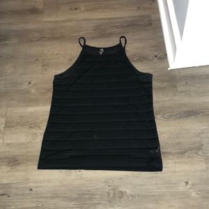 Sheer yoga tank top